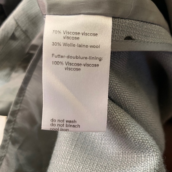 AKRIS Punto gray dotted wool blend jacket - Picture 9 of 10